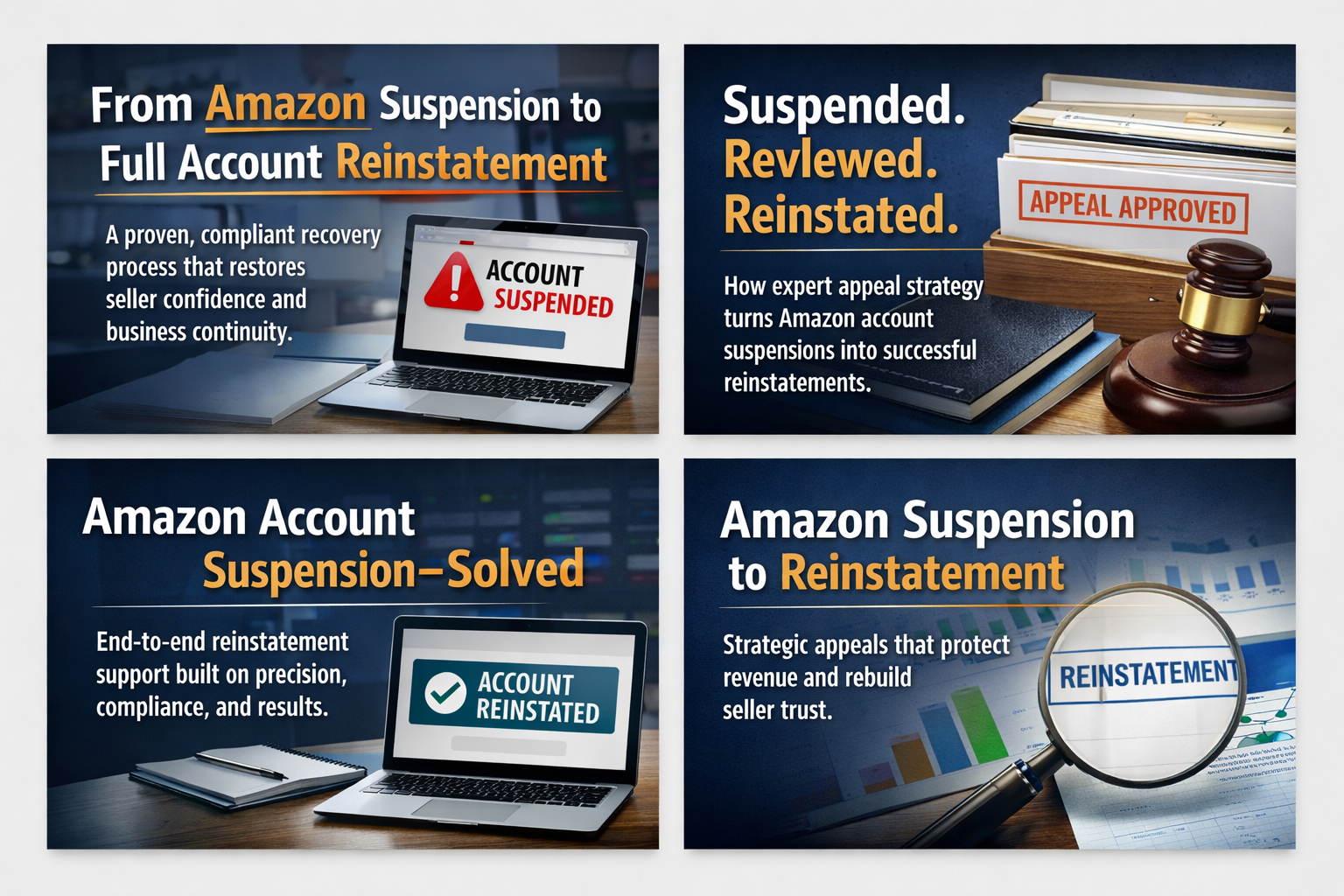 Amazon account reinstatement