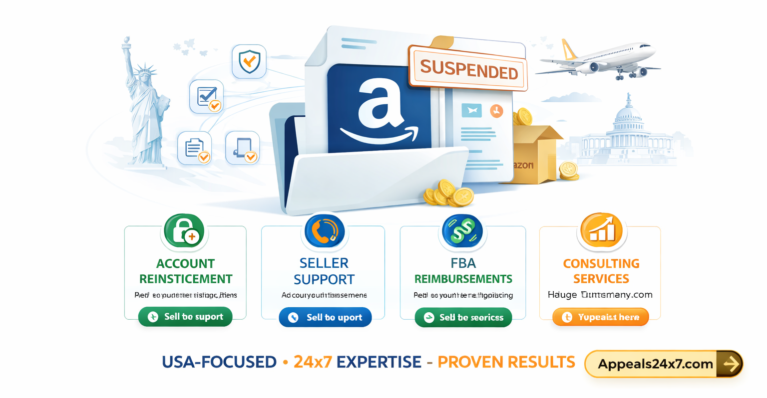 Amazon Suspension Consultant USA