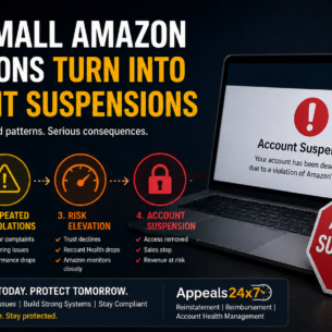 Amazon account suspension