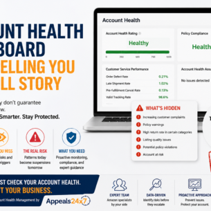 Amazon Account Health Dashboard